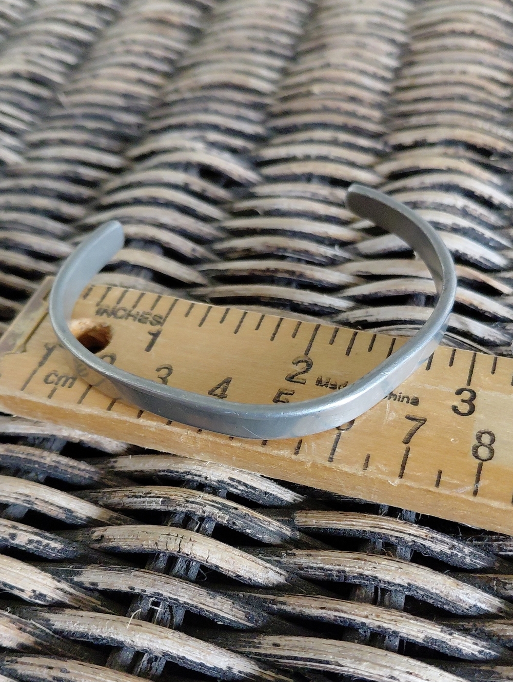 Vintage Raymond Pewter Cuff